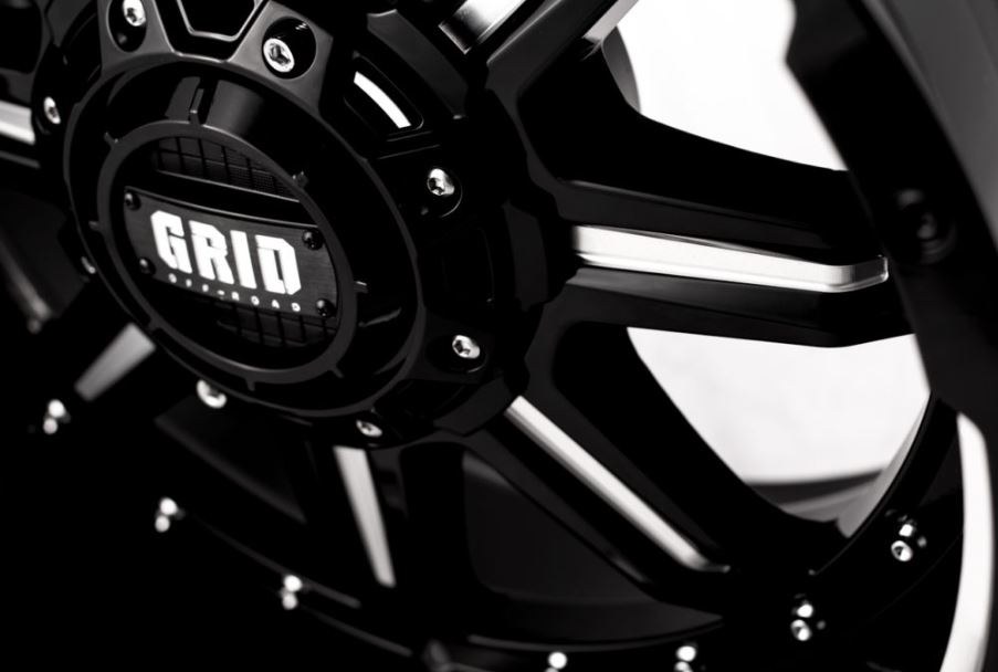 Grid Off-Road Wheel, GD10, 18 Inch Diameter X 9 Inch Width – GD1018090237M0006