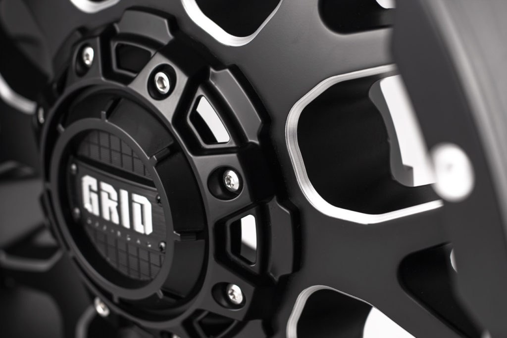 Grid Off-Road Wheel, GD02, 20 Inch Diameter X 9 Inch Width, 6 X 114.3 Millimeter/ 6 X 4.50 Inch Bolt Pattern – GD0220090645F3566