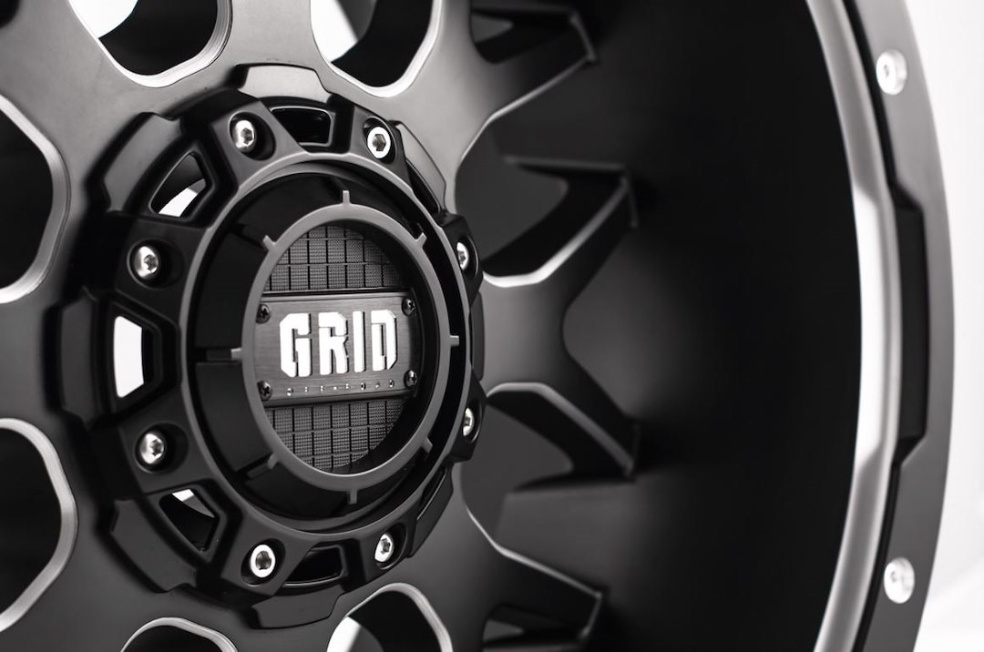 Grid Off-Road Wheel, GD02, 20 Inch Diameter X 9 Inch Width, 6 X 114.3 Millimeter/ 6 X 4.50 Inch Bolt Pattern – GD0220090645F3566