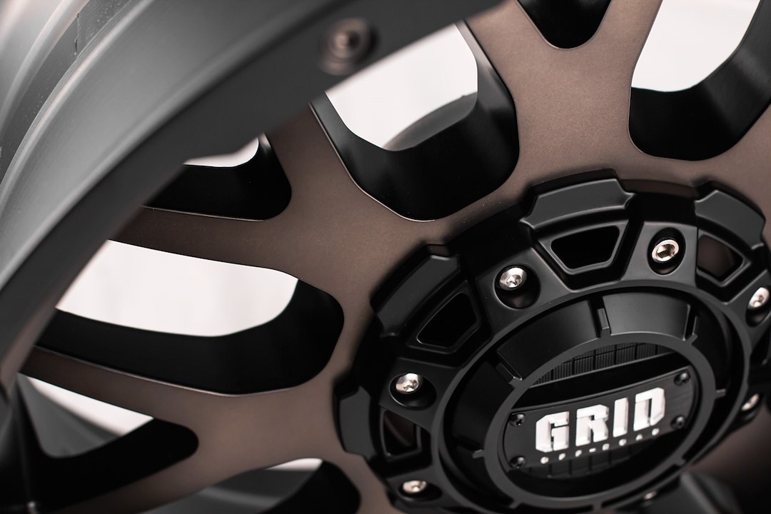 Grid Off-Road Wheel, GD02, 20 Inch Diameter X 9 Inch Width, 6 X 139.7 Millimeter/ 6 X 5.50 Inch Bolt Pattern – GD0220090655D3510