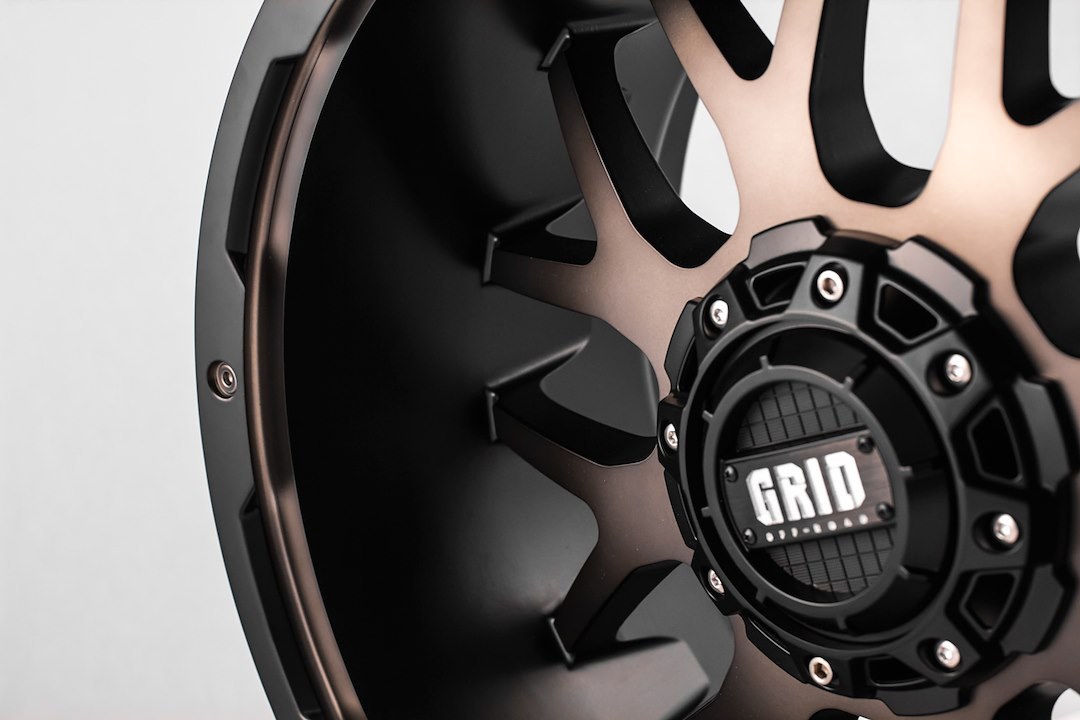 Grid Off-Road Wheel, GD02, 20 Inch Diameter X 9 Inch Width, 6 X 139.7 Millimeter/ 6 X 5.50 Inch Bolt Pattern – GD0220090655D3510