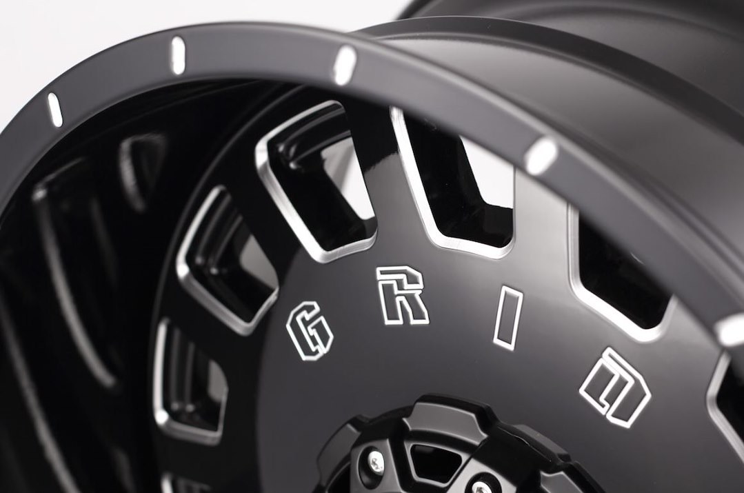 Grid Off-Road Wheel, GD03, 18 Inch Diameter X 9 Inch Width, 6 X 114.3 Millimeter/ 6 X 4.50 Inch Bolt Pattern – GD03180906451078