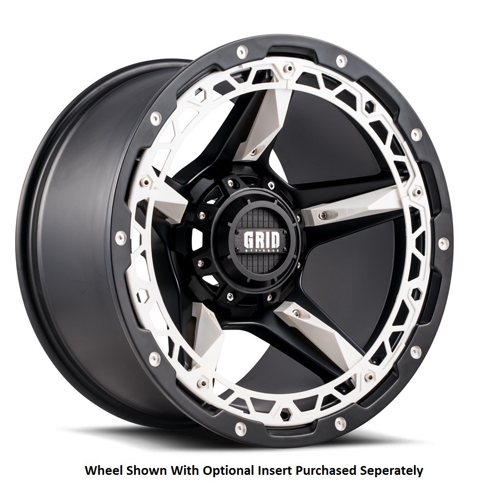 Grid Off-Road Wheel, GD04, 18 Inch Diameter X 9 Inch Width – GD0418090237B108