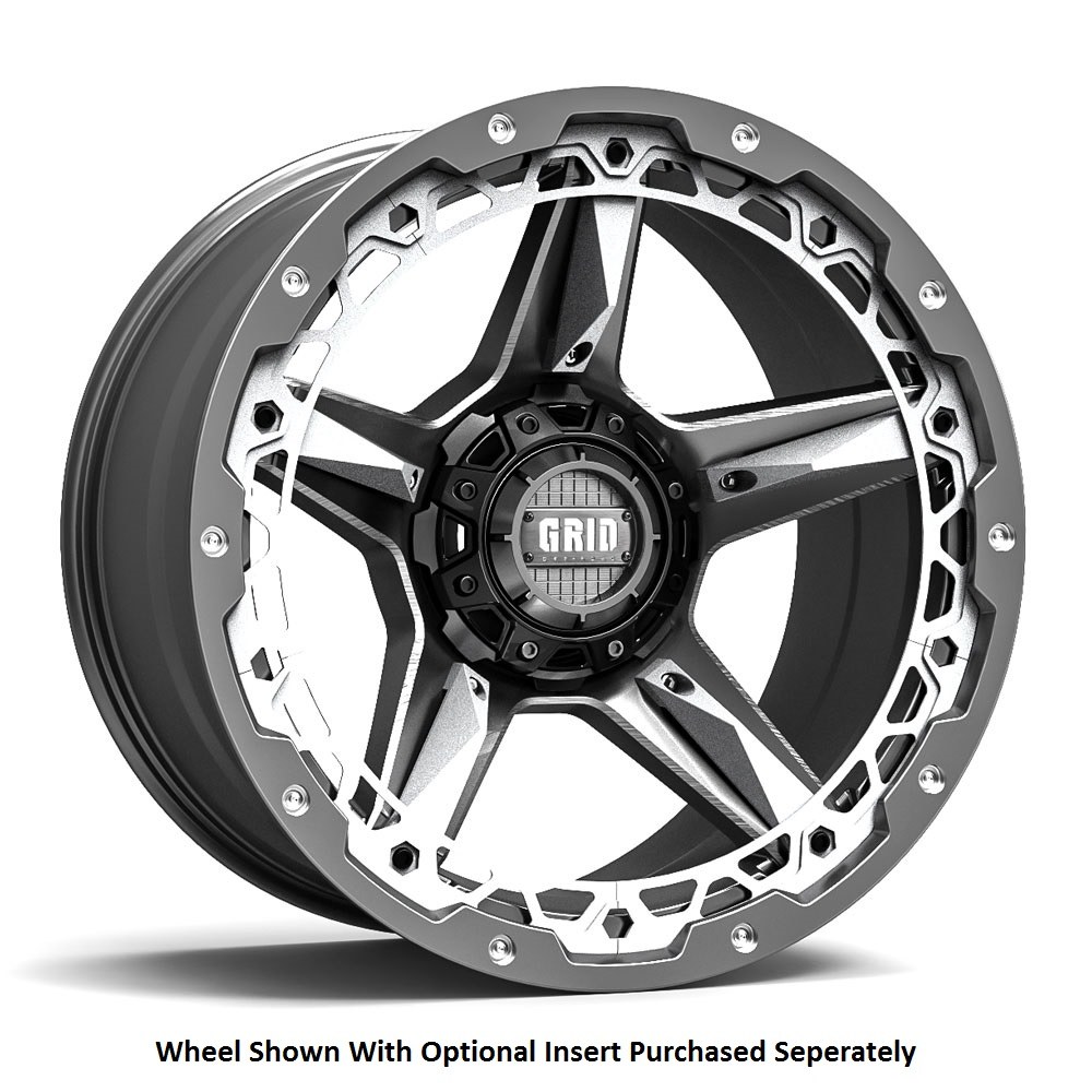 Grid Off-Road Wheel, GD04, 20 Inch Diameter X 12 Inch Width – GD0420120052G487