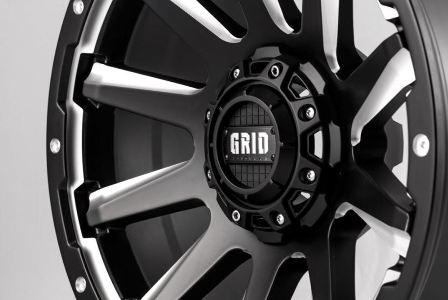 Grid Off-Road Wheel, GD05, 18 Inch Diameter X 9 Inch Width – GD0518090237F108