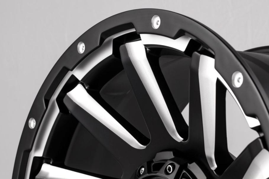 Grid Off-Road Wheel, GD05, 18 Inch Diameter X 9 Inch Width, 5 X 150 Millimeter/ 5 X 5.90 Inch Bolt Pattern – GD0518090550F1510