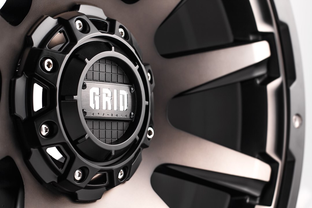 Grid Off-Road Wheel, GD05, 20 Inch Diameter X 10 Inch Width, 6 X 135 Millimeter/ 6 X 5.31 Inch Bolt Pattern – GD0520100635D287