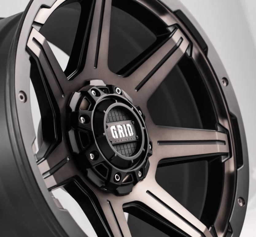Grid Off-Road Wheel, GD06, 20 Inch Diameter X 9 Inch Width – GD0620090052D0087