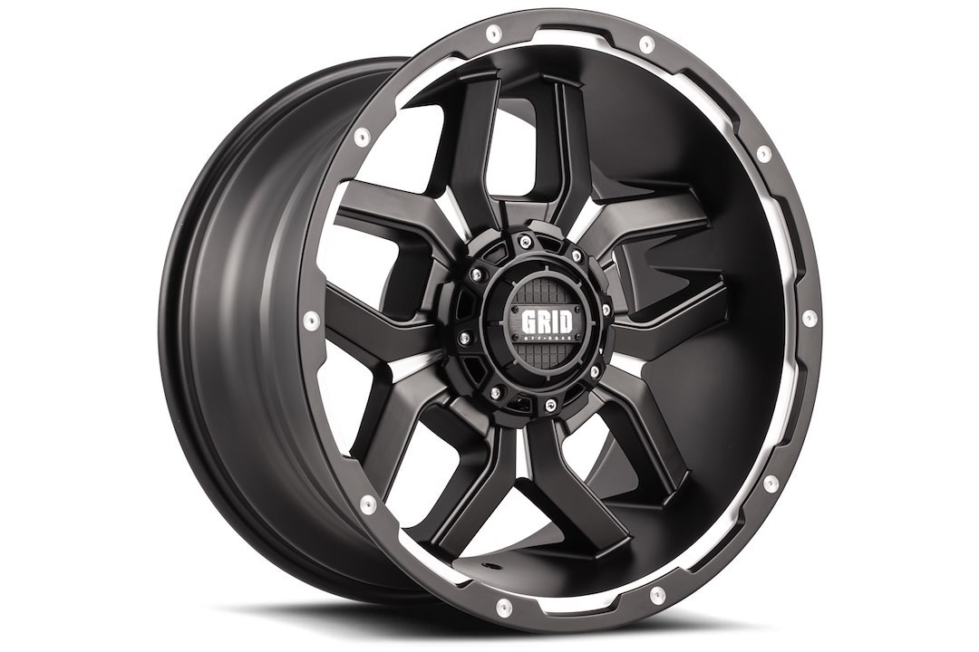 Grid Off-Road Wheel, GD07, 17 Inch Diameter X 9 Inch Width – GD0717090052F187