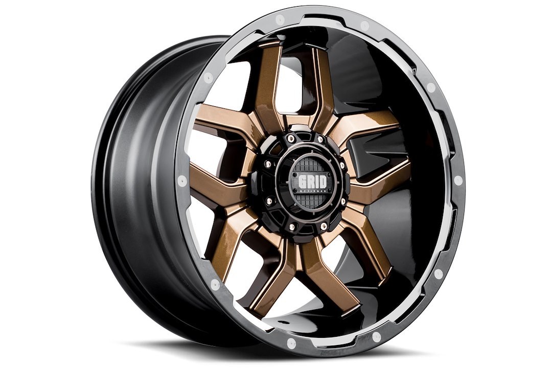 Grid Off-Road Wheel, GD07, 20 Inch Diameter X 9 Inch Width – GD0720090237R1506