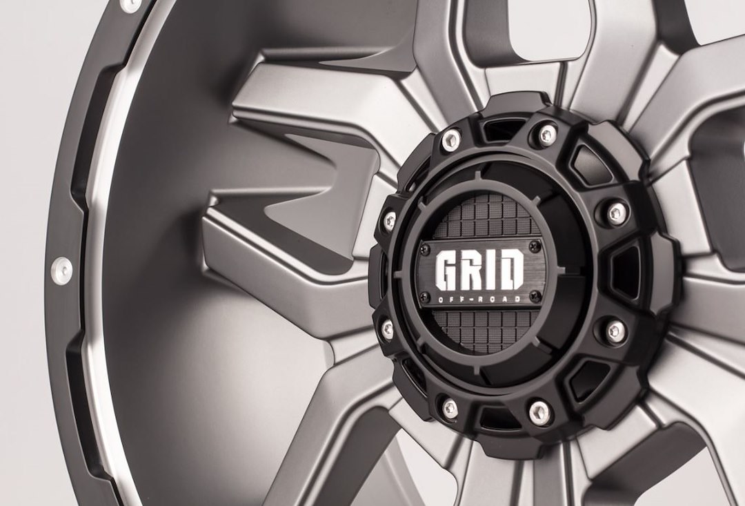 Grid Off-Road Wheel, GD07, 20 Inch Diameter X 9 Inch Width, 8 X 170 Millimeter/ 8 X 6.69 Inch Bolt Pattern – GD0720090870A1578
