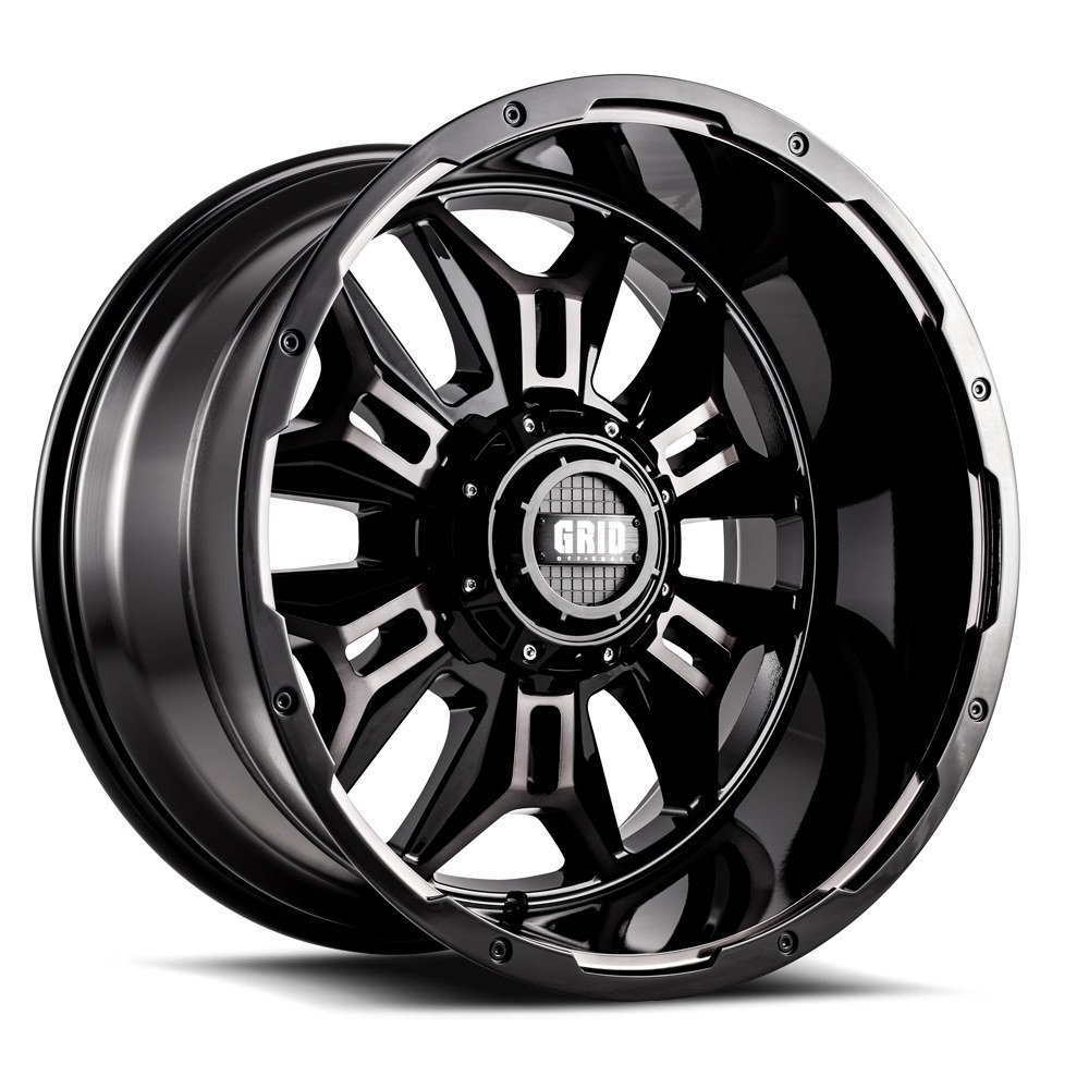 Grid Off-Road Wheel, GD11, 17 Inch Diameter X 9 Inch Width – GD1117090237S0008