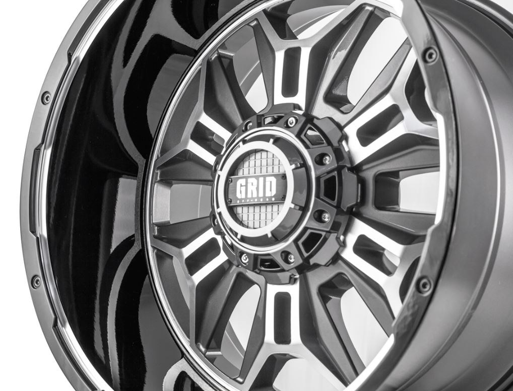 Grid Off-Road Wheel, GD11, 17 Inch Diameter X 9 Inch Width – GD1117090052L0087