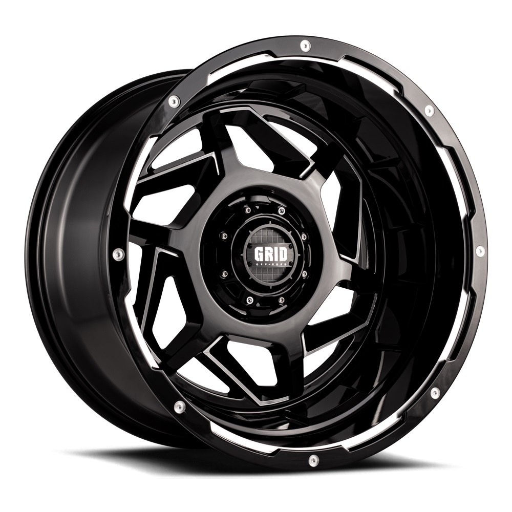 Grid Off-Road Wheel, GD14, 20 Inch Diameter X 10 Inch Width – GD1420100237M208