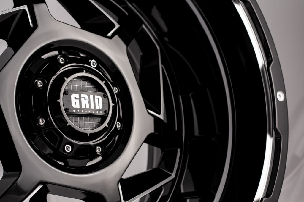 Grid Off-Road Wheel, GD14, 24 Inch Diameter X 14 Inch Width – GD1424140052M787