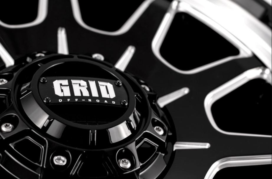 Grid Off-Road Wheel, GD15, 20 Inch Diameter X 9 Inch Width, 5 X 150 Millimeter/ 5 X 5.90 Inch Bolt Pattern – GD1520090550M0010
