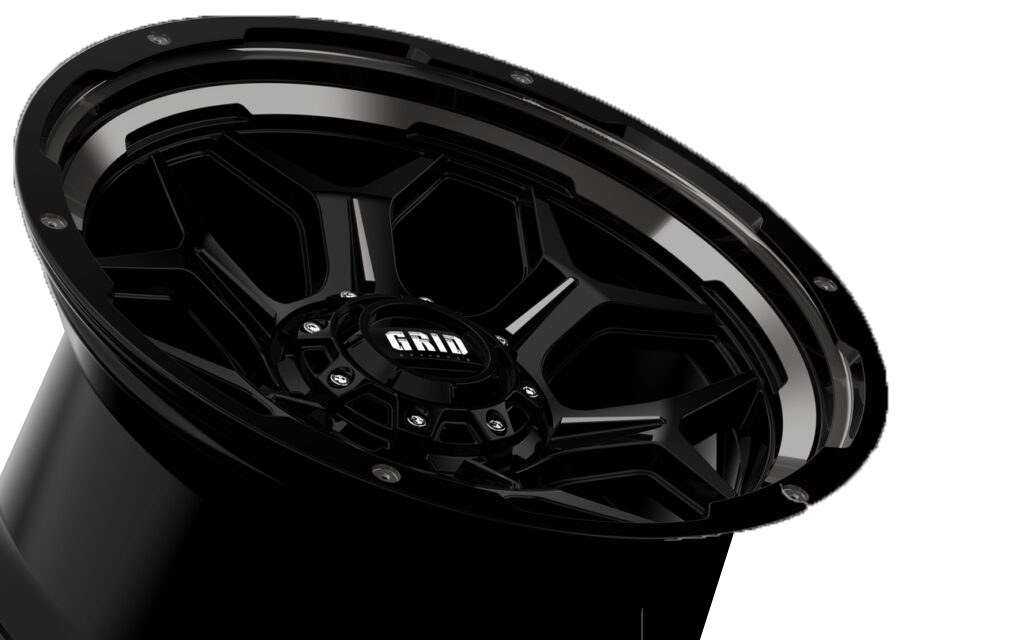 Grid Off-Road Wheel, GD16, 20 Inch Diameter X 9 Inch Width – GD1620090237S1508