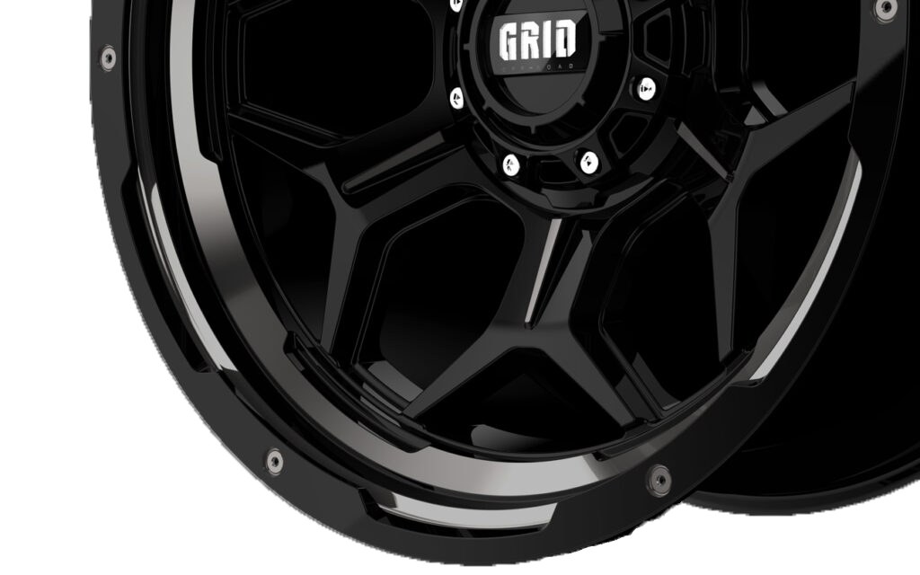 Grid Off-Road Wheel, GD16, 20 Inch Diameter X 9 Inch Width – GD1620090237S1508