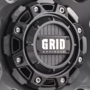 Grid Off-Road Wheel Center Cap, Fits GD01/ GD02/ GD03/ GD04/ GD05/ GD06/ GD07/ GD08/ GD09/ GD10/ GD11/ GD12/ GD13 Series Wheels – GDCAP01GGBIG