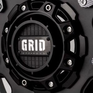 Grid Off-Road Wheel Center Cap, Fits GD01/ GD02/ GD03/ GD04/ GD05/ GD06/ GD07/ GD08/ GD09/ GD10/ GD11/ GD12/ GD13 Series Wheels – GDCAP01GGSM
