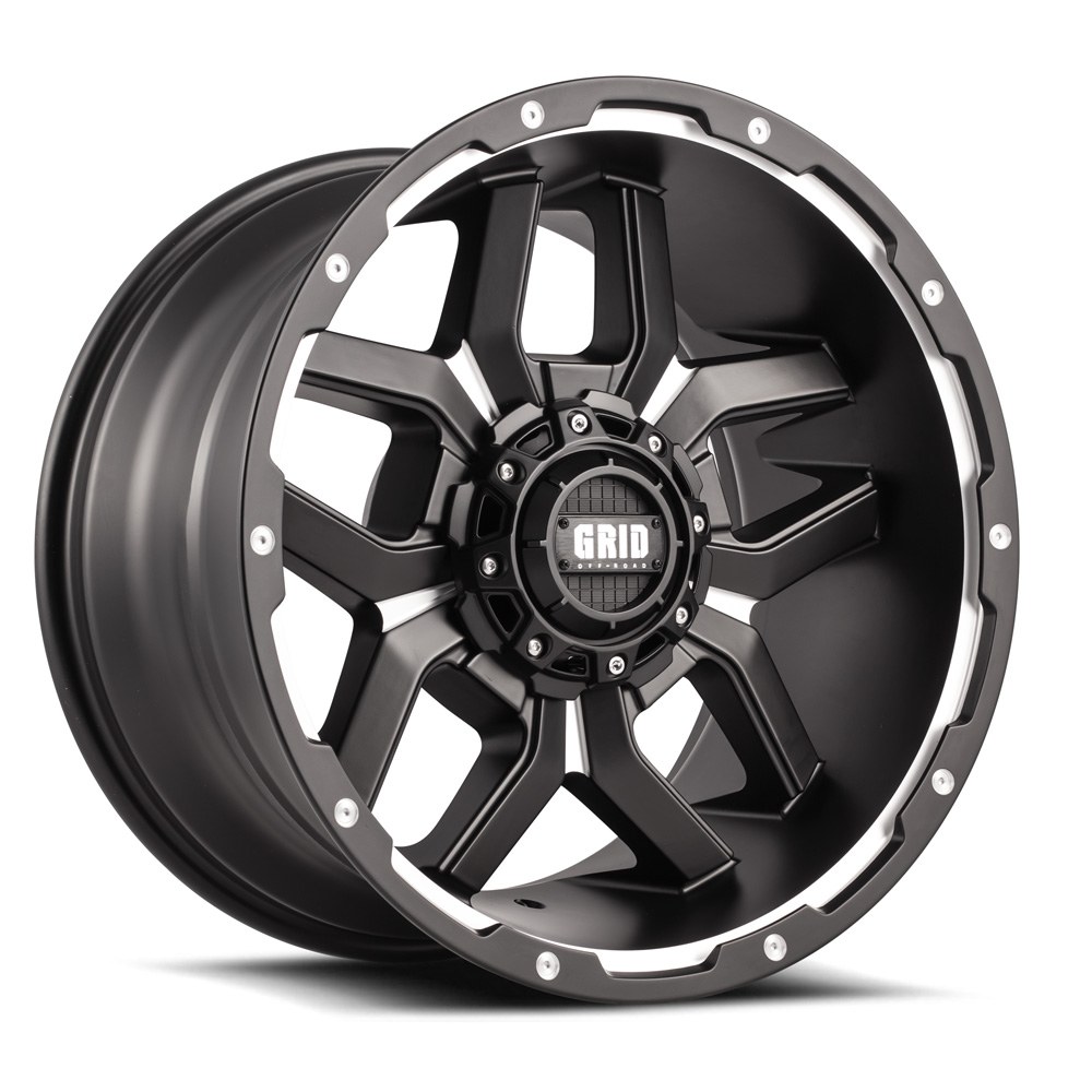 Grid Off-Road Wheel Center Cap, Fits GD01/ GD02/ GD03/ GD04/ GD05/ GD06/ GD07/ GD08/ GD09/ GD10/ GD11/ GD12/ GD13 Series Wheels – GDCAP01MBSM