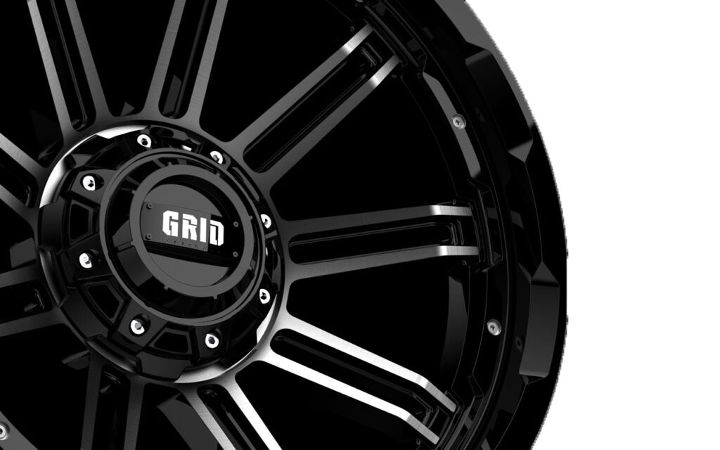 Grid Off-Road Wheel, GD18, 18 Inch Diameter X 9 Inch Width – GD1818090237S0008