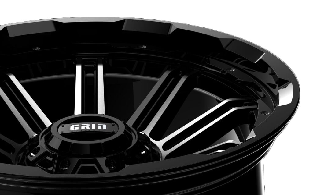 Grid Off-Road Wheel, GD18, 20 Inch Diameter X 9 Inch Width – GD1820090237S1508