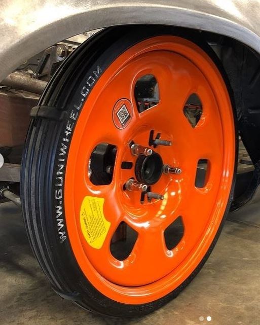 Guniwheel Temporary Repair Shop Wheel, 45 Series, Fits Most 4 and 5 Lug Bolt Pattern, 22.5 Inch Diameter X 3 Inch Width – GW.2445