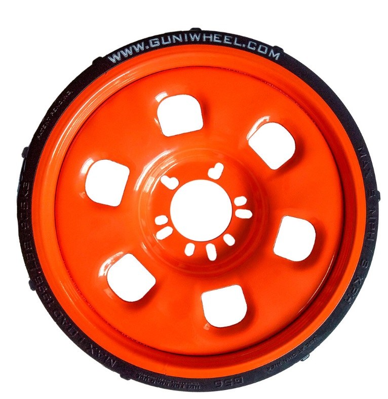 Guniwheel Temporary Repair Shop Wheel, 56 Series, Fits Most 5 and 6 Lug Bolt Pattern, 22.5 Inch Diameter X 3 Inch Width – GW.2456