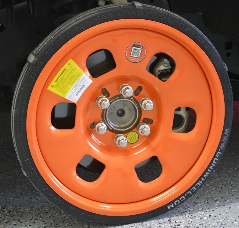 Guniwheel Temporary Repair Shop Wheel, 56 Series, Fits Most 5 and 6 Lug Bolt Pattern, 22.5 Inch Diameter X 3 Inch Width – GW.2456