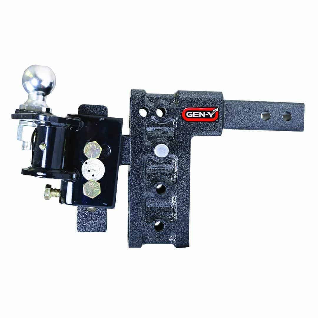 Gen-Y Hitch Weight Distribution Hitch Shank, Executive, Fits 2 Inch Receiver, 1700 Tongue Weight, 16000 Towing Capacity, Adjustable – GH-0352