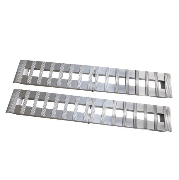 Gen-Y Hitch Bed Ramp, Ramps, Folding, 8 Foot Length, 15 Inch Width, 3000 Pound Capacity, Aluminum, Set of 2 – GH-102595