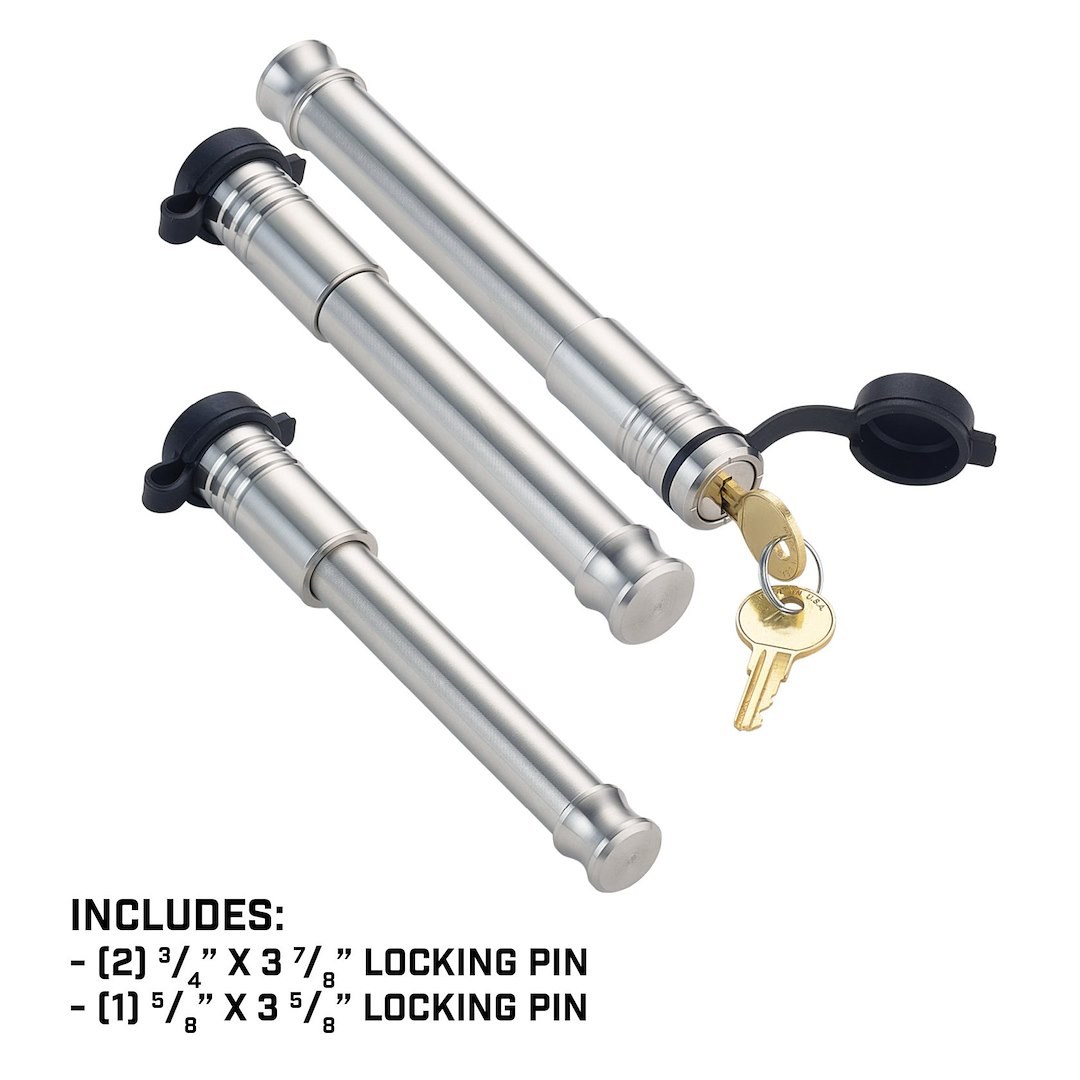 Gen-Y Hitch Trailer Hitch Pin, Straight, Fits 3 Inch Receiver – GH-103913
