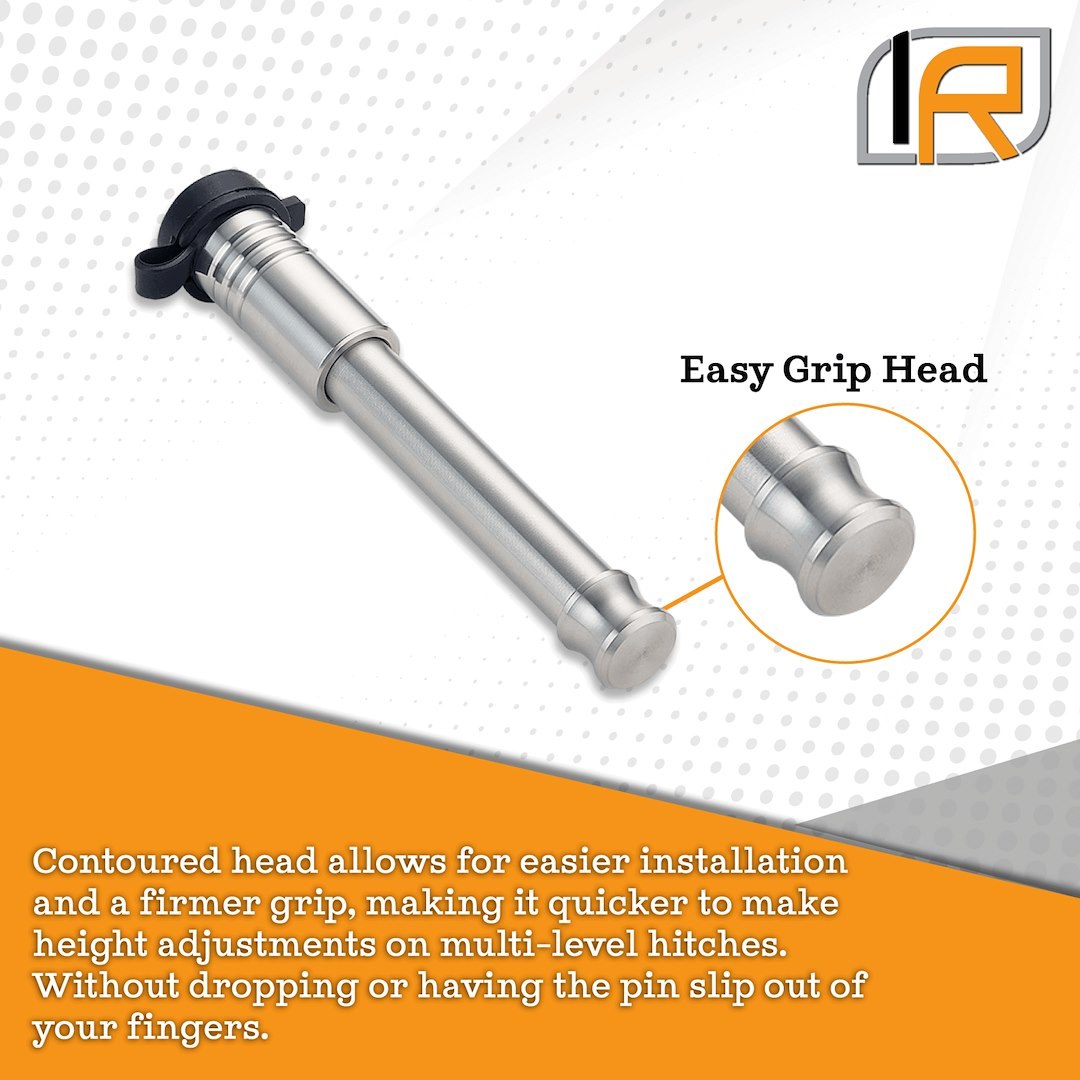 Gen-Y Hitch Trailer Hitch Pin, Straight, Fits 3 Inch Receiver – GH-103913