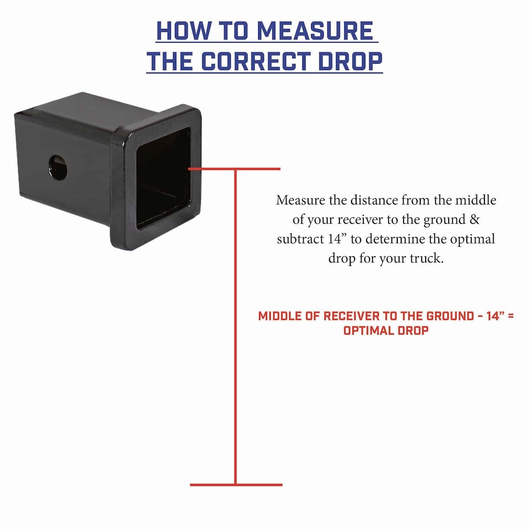 Gen-Y Hitch Trailer Hitch Ball Mount, The Boss Torsion-Flex, Fits 2-1/2 Inch Receiver, 16000 Gross Trailer Weight, Adjustable, Non-Stowable – GH-1125