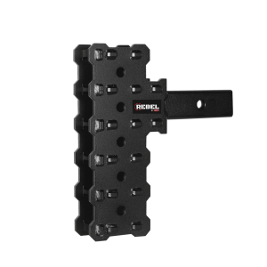 Gen-Y Hitch Trailer Hitch Ball Mount, Phantom, Fits 2 Inch Receiver, 7000 Gross Trailer Weight, Adjustable, Non-Stowable – GH-13105X