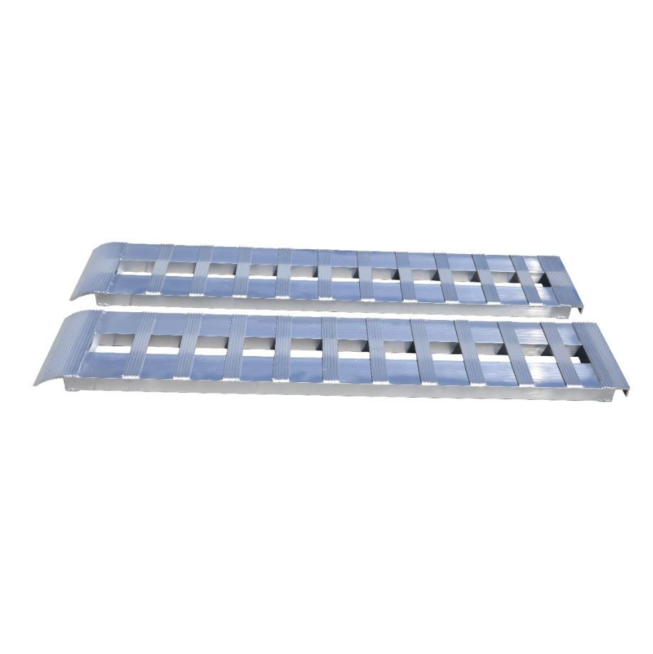 Gen-Y Hitch Bed Ramp, Ramps, Non-Folding, 8 Foot Length, 15 Inch Width, 5000 Pound Capacity, Aluminum, Set of 2 – GH-16096