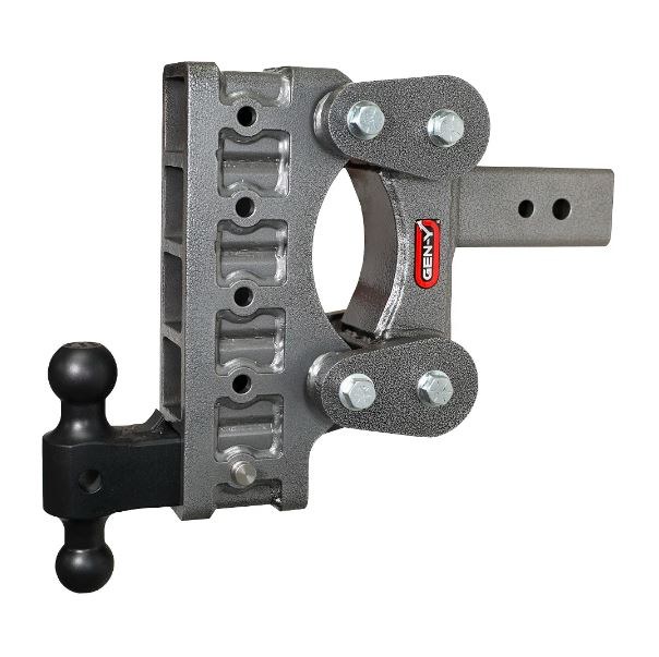 Gen-Y Hitch Trailer Hitch Ball Mount, The Boss Torsion-Flex, Fits 3 Inch Receiver, 21000 Gross Trailer Weight, Adjustable, Non-Stowable – GH-1815