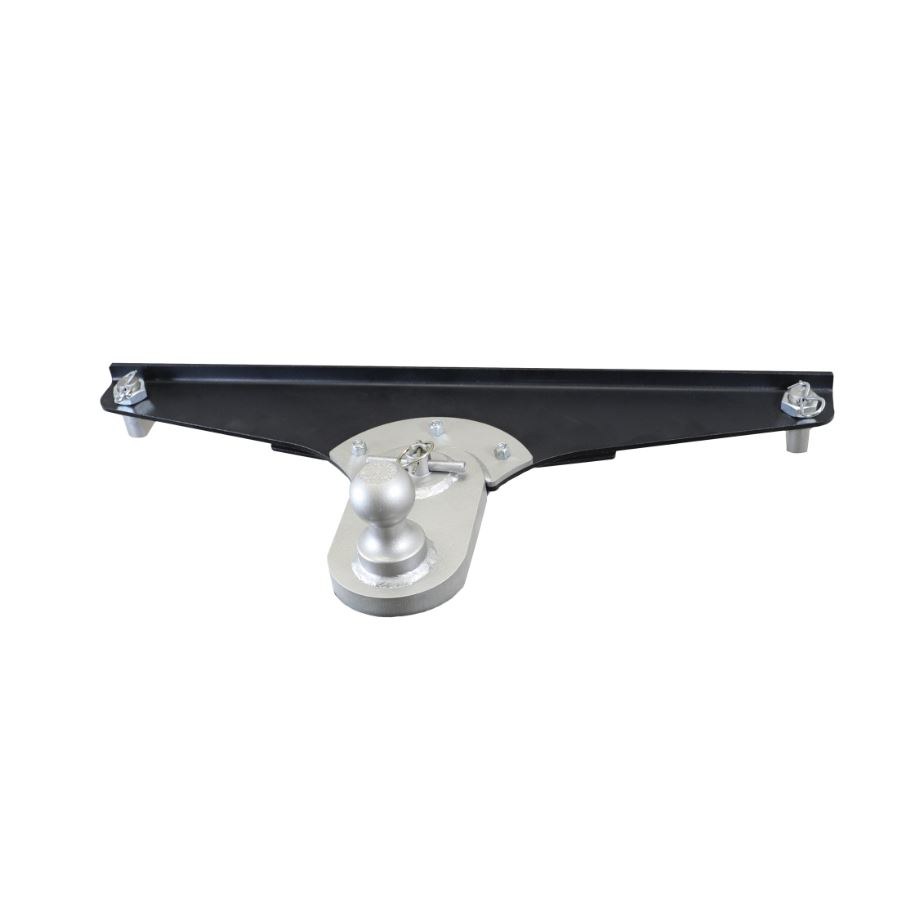 Gen-Y Hitch Gooseneck Trailer Hitch Ball, Goosepuck, Compatible with OEM Puck Systems, 2-5/16 Inch Ball, 5 Inch Offset – GH-21005