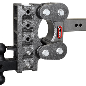 Gen-Y Hitch Trailer Hitch Ball Mount, The Boss Torsion-Flex, Fits 2-1/2 Inch Receiver, 10000 Gross Trailer Weight, Adjustable, Non-Stowable – GH-2325