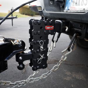 Gen-Y Hitch Trailer Hitch Ball Mount, Phantom-X, Fits 2-1/2 Inch Receiver, Solid Shank, 16000 Gross Trailer Weight, Adjustable/ 3 Positions – GH-2423X