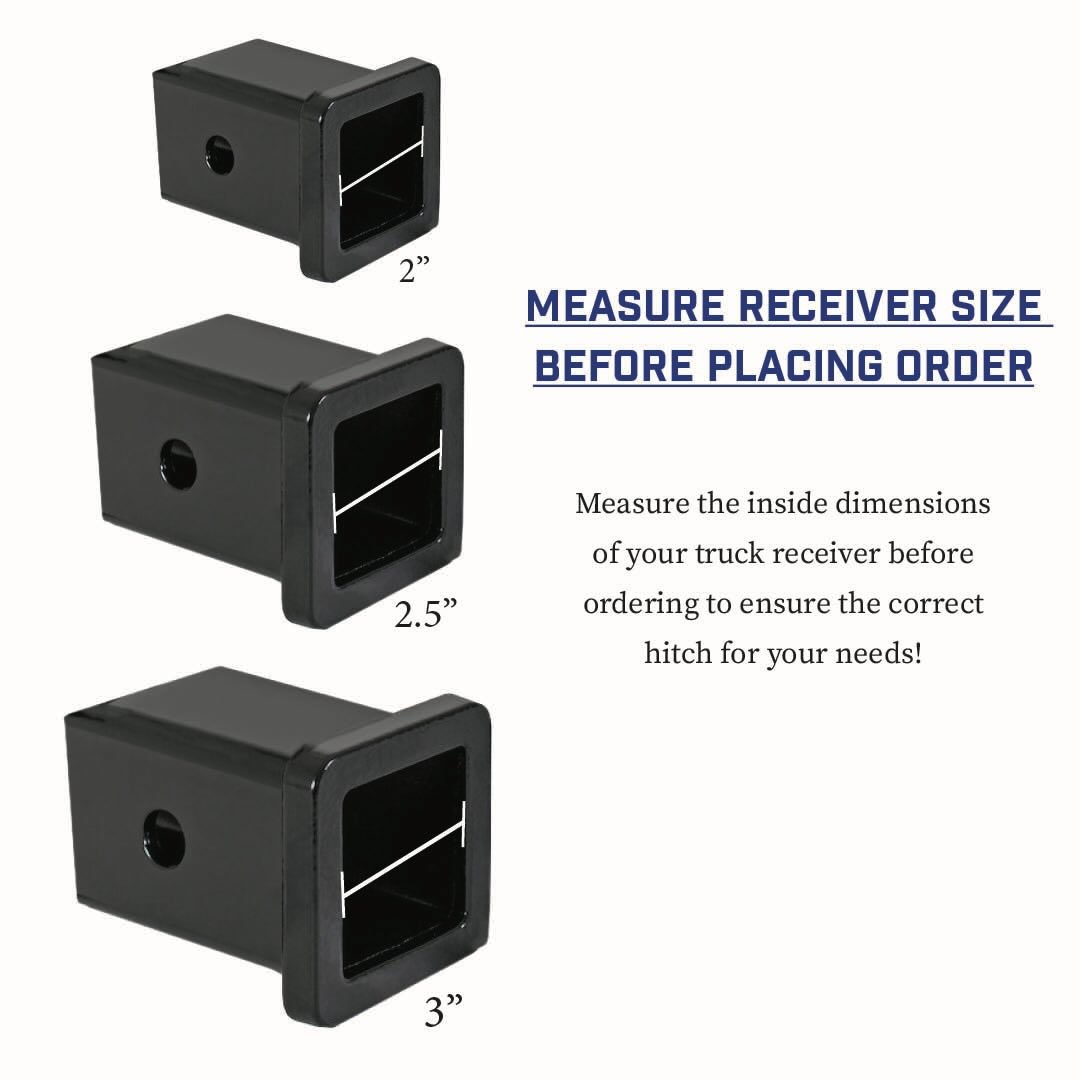 Gen-Y Hitch Trailer Hitch Ball Mount, Fits 2 Inch Receiver, 10000 Gross Trailer Weight, Adjustable, Non-Stowable, 22-1/2 Inch Drop Inch Rise – GH-325