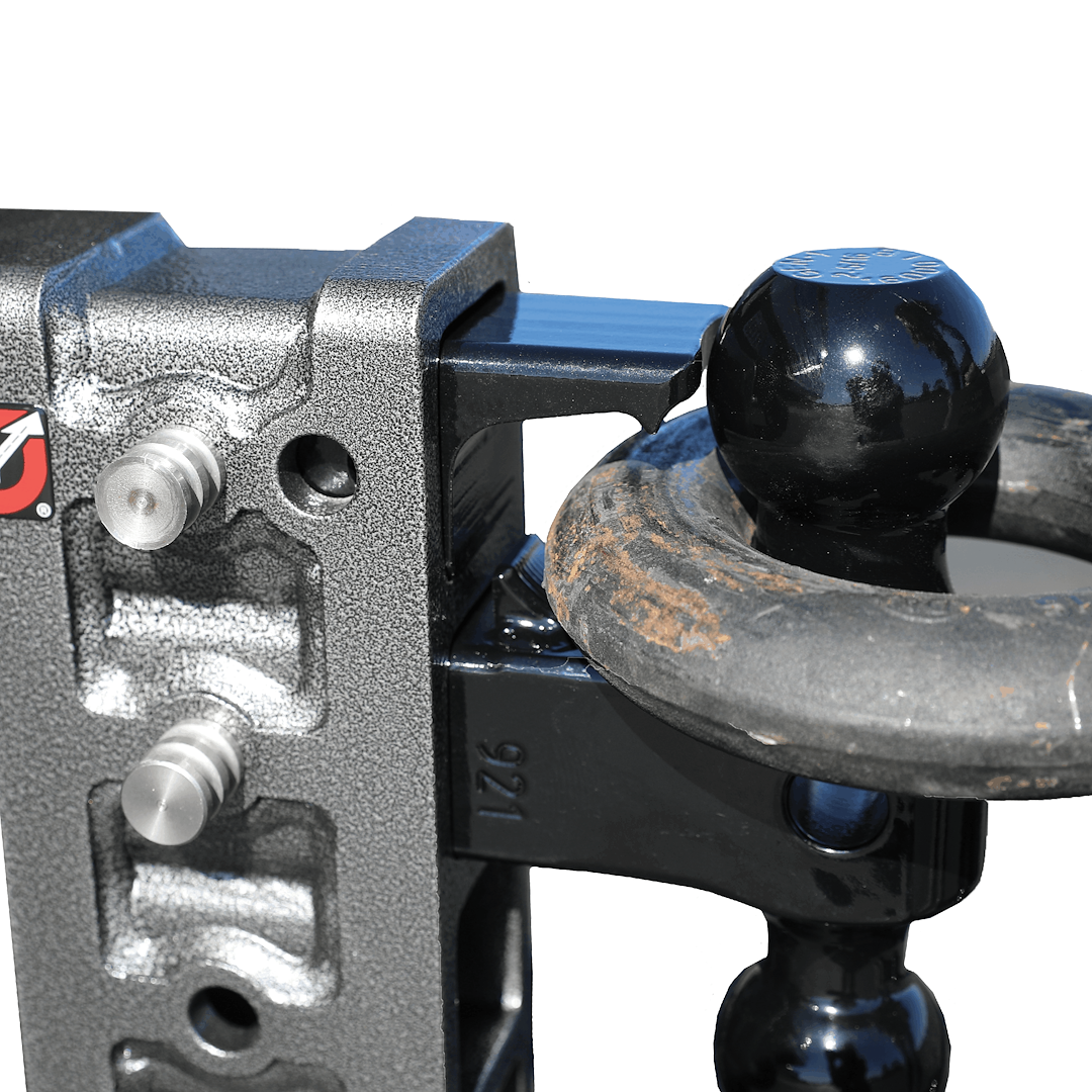 Gen-Y Hitch Trailer Hitch Ball Mount, Mega-Duty, Fits 2 Inch Receiver, 16000 Gross Trailer Weight, Adjustable, Non-Stowable – GH-524