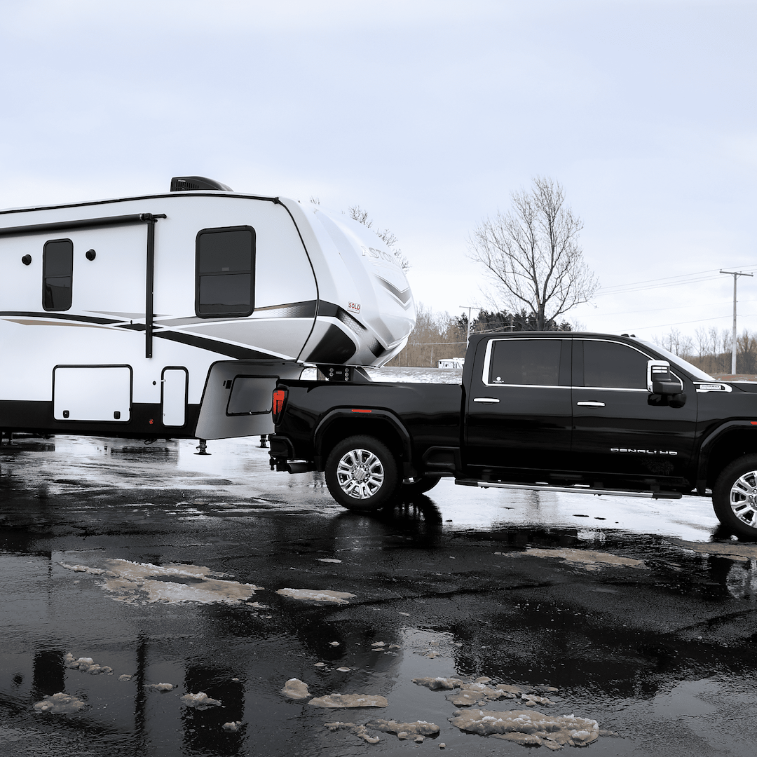 Gen-Y Hitch Gooseneck Trailer Coupler, Executive Torsion Flex, Use with Gooseneck Systems with Recessed Balls Within 1 Inch of Truck Bed – GH-8066AL