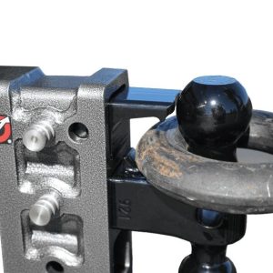 Gen-Y Hitch Trailer Hitch Ball Mount, Mega-Duty, Fits 2-1/2 Inch Receiver, 21000 Gross Trailer Weight, Adjustable, Non-Stowable – GH-924