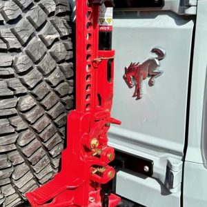 Hi-Lift Jack Jack Mount, Mounts to Tailgate, Black, 6061-T6 Aluminum – BM-500