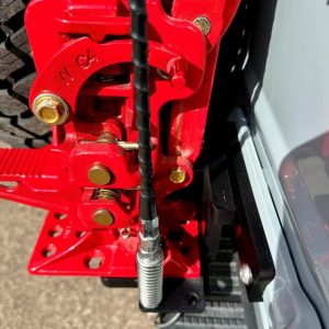 Hi-Lift Jack Jack Mount, Mounts to Tailgate, Black, 6061-T6 Aluminum – BM-500