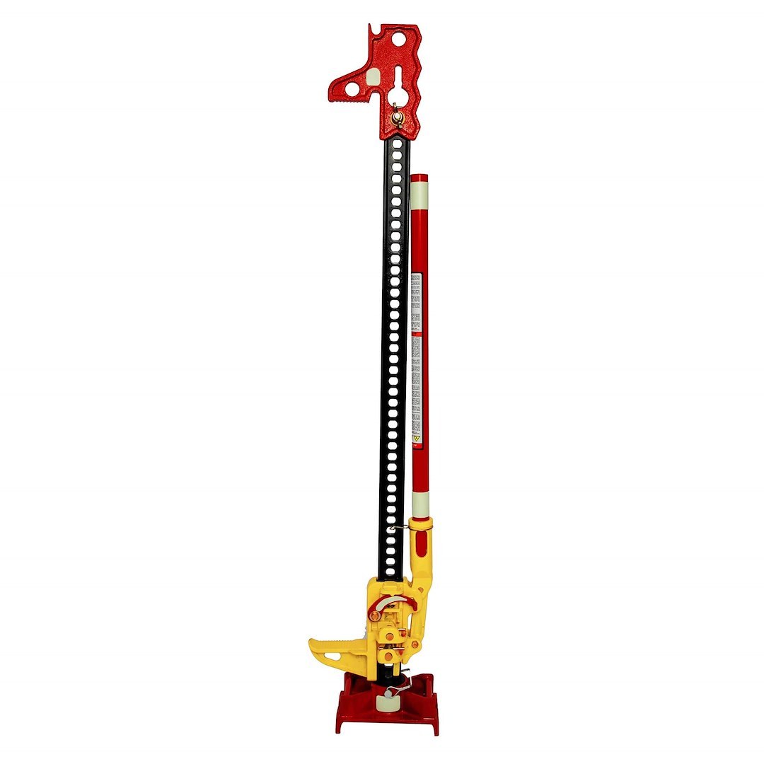 Hi-Lift Jack Jack, First Responder, High Lift Jack, Mechanical, 4660 Pound Capacity, 36 Inch Height, Black/ Red/ Yellow – FR-365PC