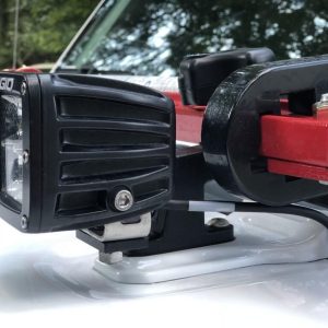 Hi-Lift Jack Jack Mount, Mounts to Vehicle Hood, Black, Anodized Aluminum – HM-925