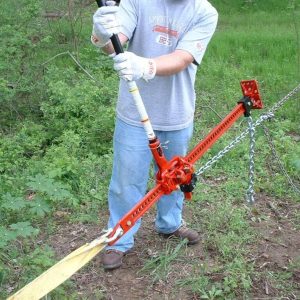 Hi-Lift Jack Winch Rigging Kit, With 1 Winch Tensioner/ 1 Eight Feet Tree Saver Strap/ 1 Pair Hi-Lift Gloves/ D-Ring Shackle/ Gear Bag – ORK